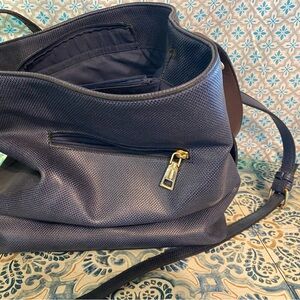Used Blue Handbag